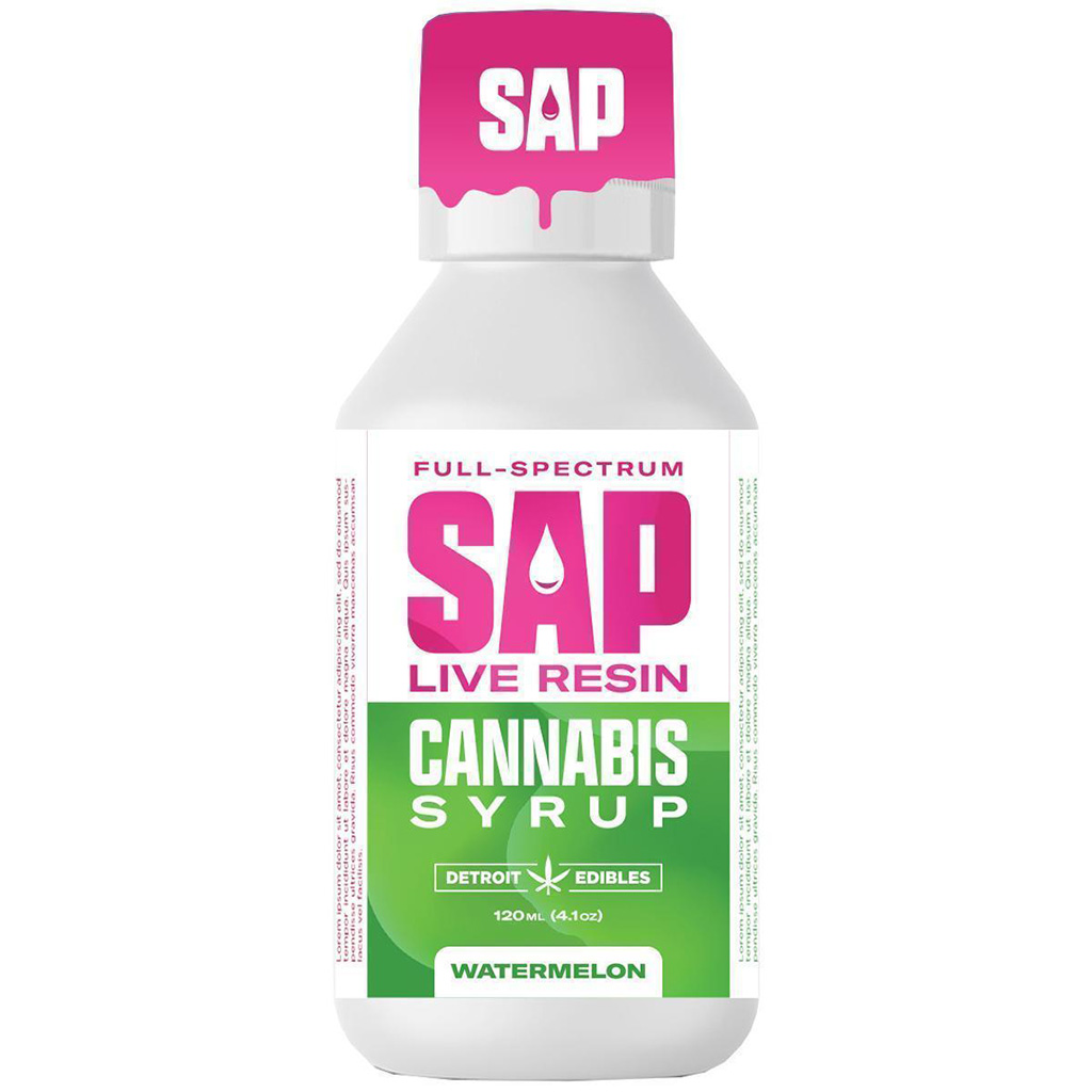 Detroit Edibles Sap Watermelon 200mg