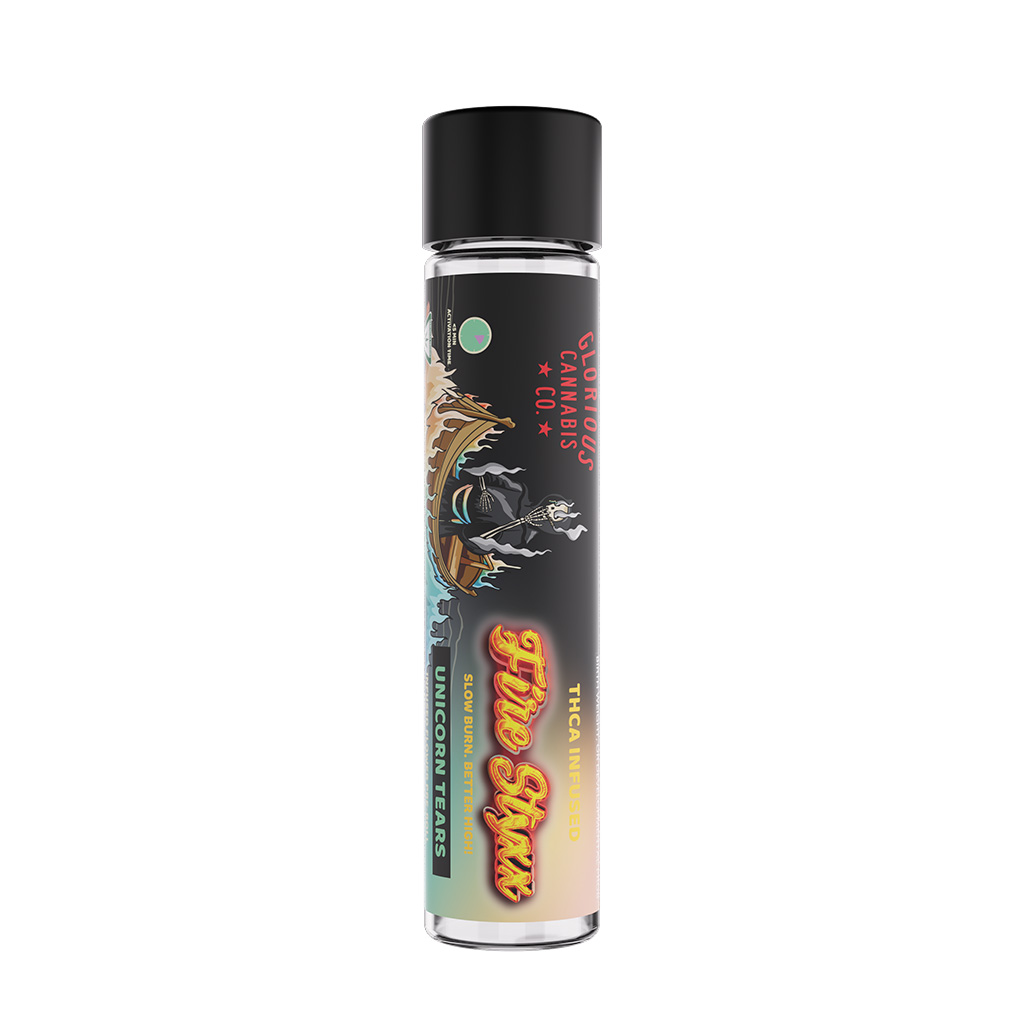 Glorious Fire Styxx Unicorn Tears Infused Pre Roll 1g