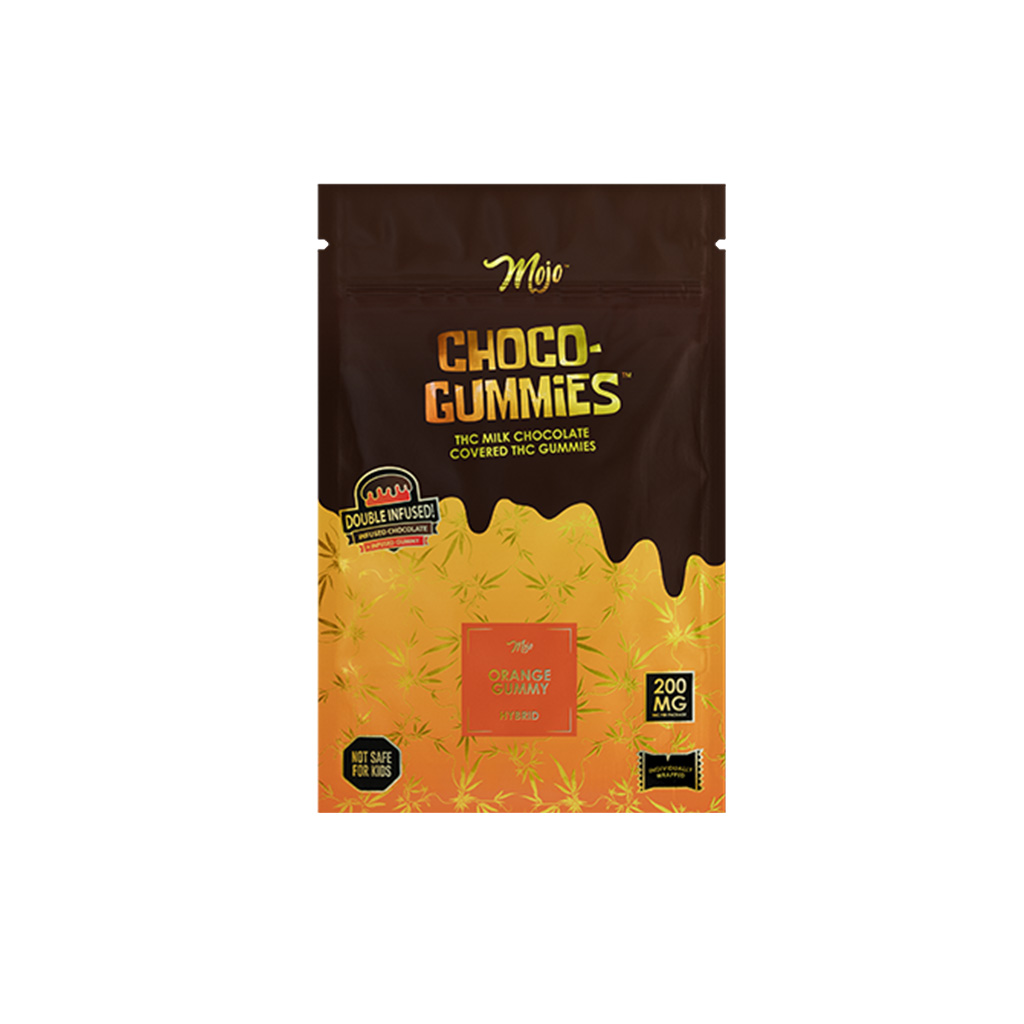 Mojo Choco Gummies Orange Milk Chocolate 200mg