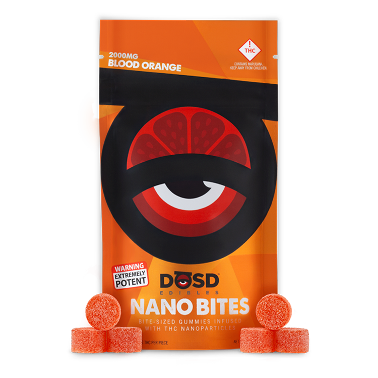 Dosd Blood Orange Gummies 2000mg