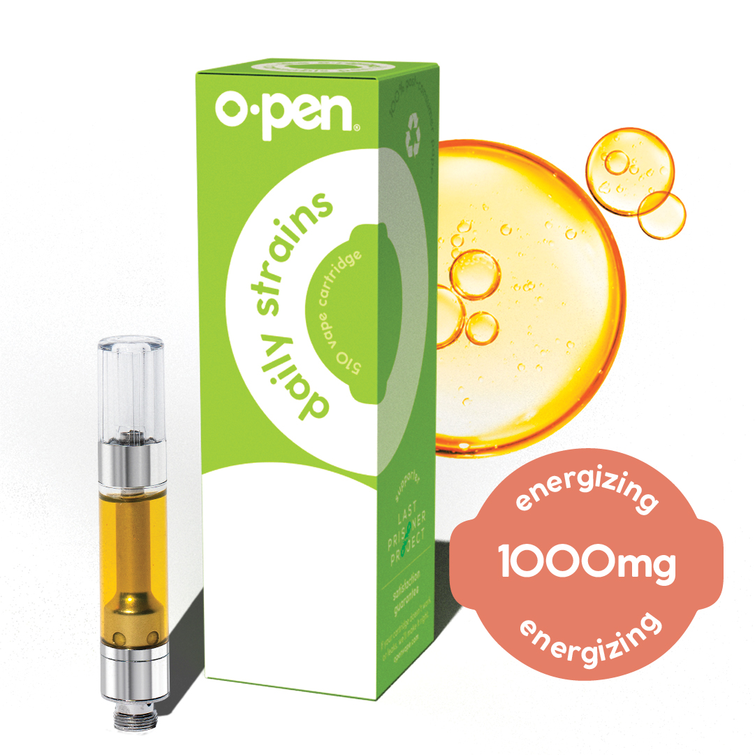 O.pen Daily Strains Cart Energizing 1g