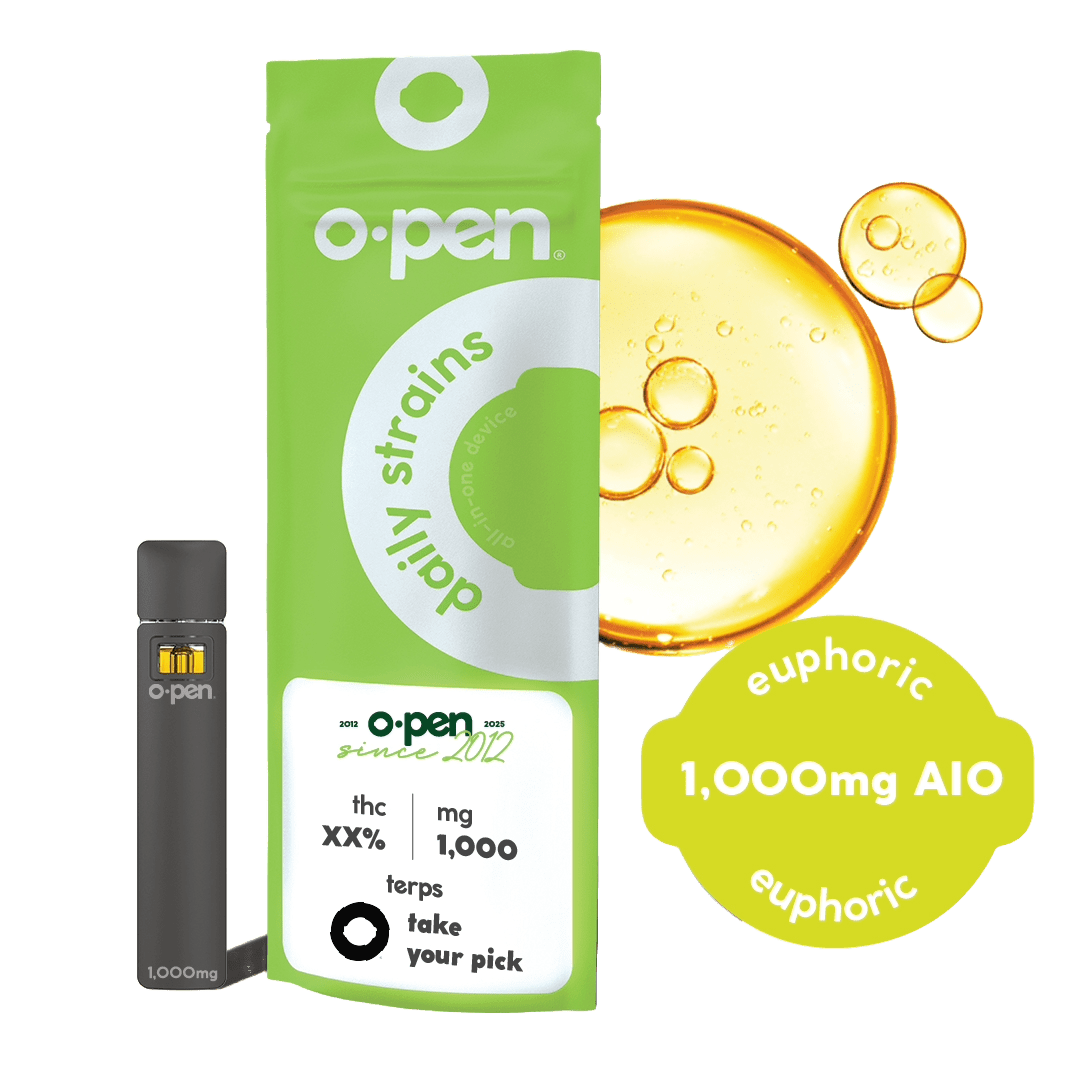 O.pen Daily Strains Aio Euphoric 1g