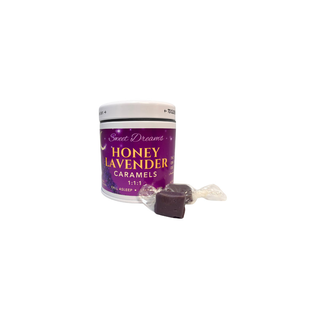 Rebel Edibles | Honey Lavender Caramels 100mg