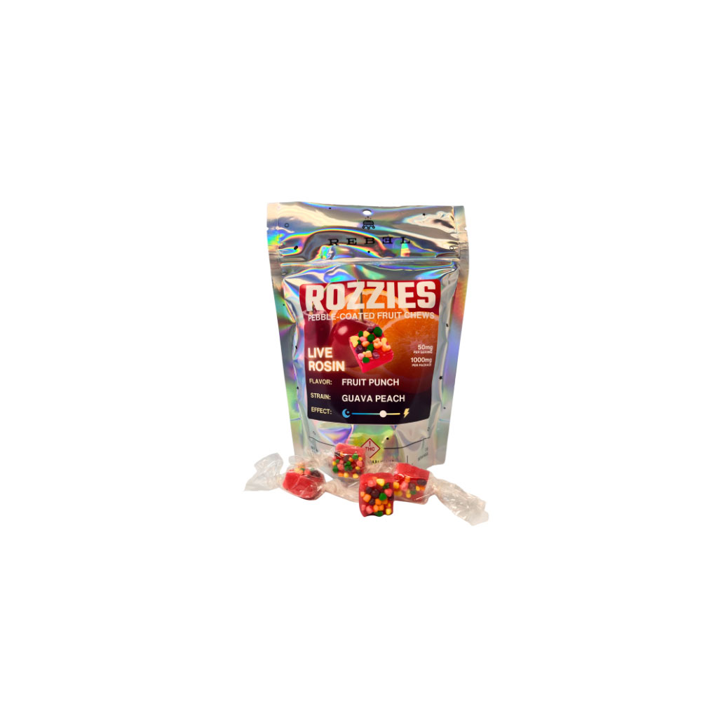 Rebel Edibles Rozzies | Fruit Punch 1000mg