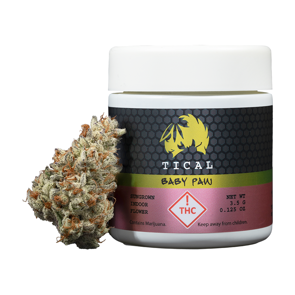 Tical Prepacked 3.5g Baby Paw Hybrid