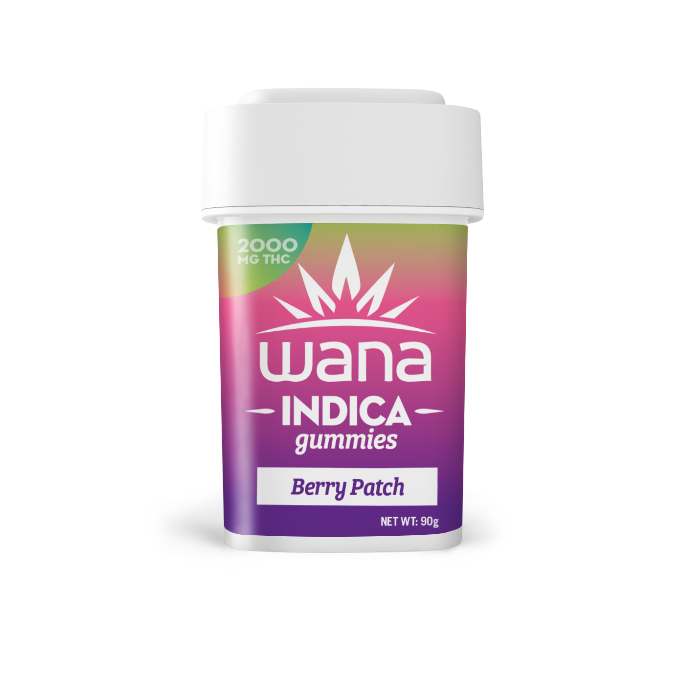 Wana Berry Patch Indica Gummies 2000mg