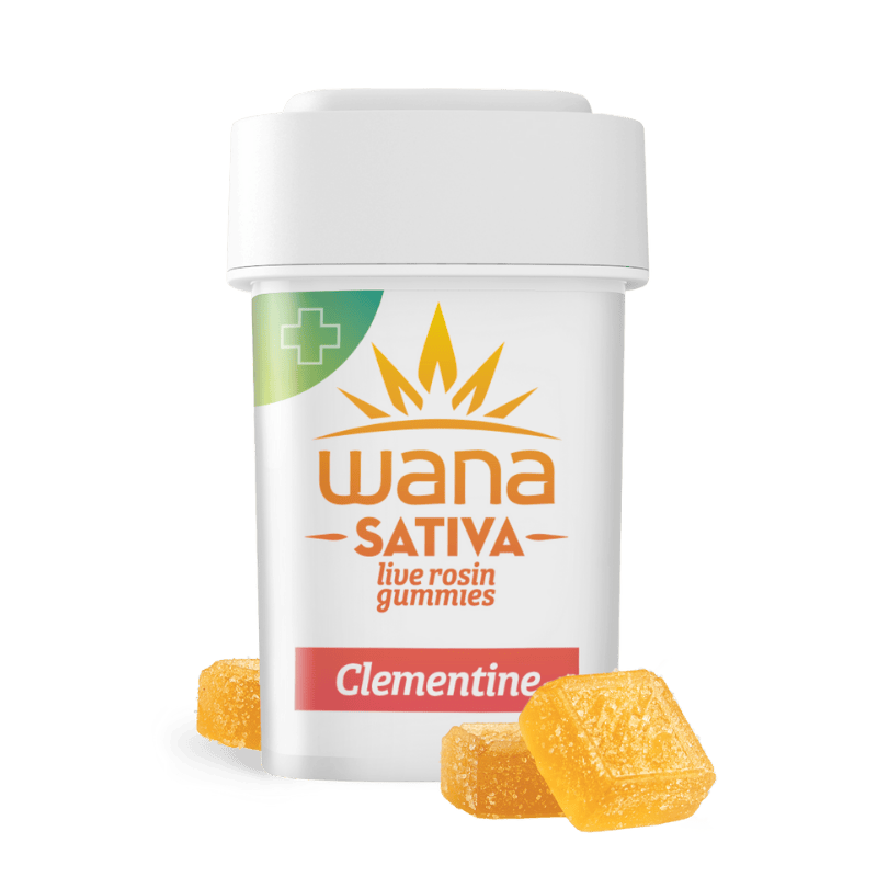 Wana Clementine Sativa Rosin Gummies 1000mg